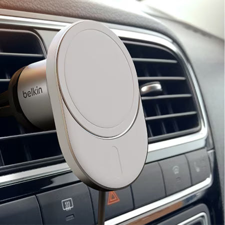 BoostCharge Pro Qi2 Wireless Car Charger 15W Grey