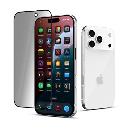 Privacy Tempered Glass Screen Protector for iPhone 17 Pro