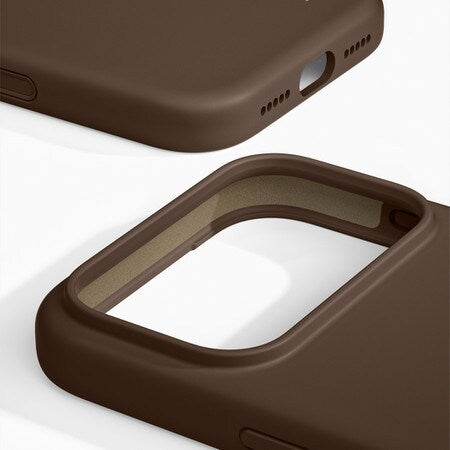Silicone MagSafe Case Mocha Mousse for iPhone 17 Pro