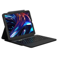 Pro Keys 2 Folio Case w/Detachable Wireless Keyboard Black for iPad Air 11 6th Gen/iPad Air 5th/iPad Air 4th Gen