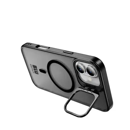 Chromatic Kick MagSafe Case with Kickstand – Black for iPhone 17