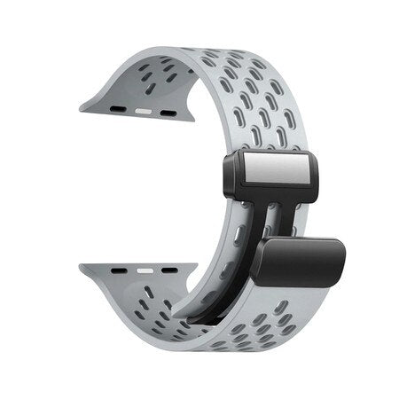 FlexFit Sport Band Cool Gray for Apple Watch 44/45/46/49mm