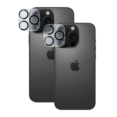iPhone 16 Pro/16 Pro Max HyperGear Lens Protector - 2 Pack