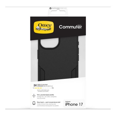 iPhone 17 Otterbox Commuter w/MagSafe + Camera Control Case - Black