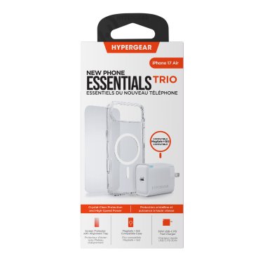 iPhone Air Hyper Gear Bundle - 30W Hub, Glass, Case w/ Mag safe