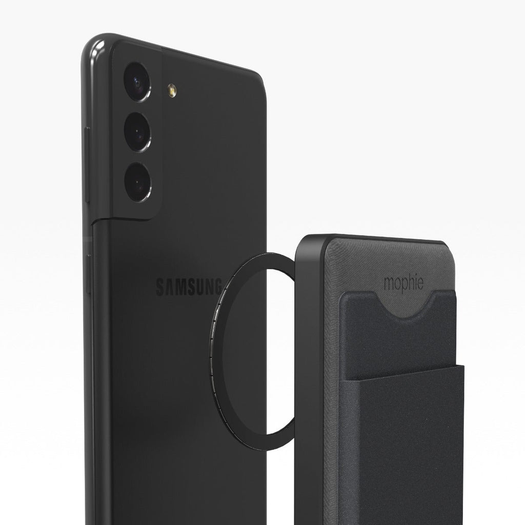 Mophie Snap+ Juice Pack Mini Wallet Case & 5000 mAh Power Bank - Black
